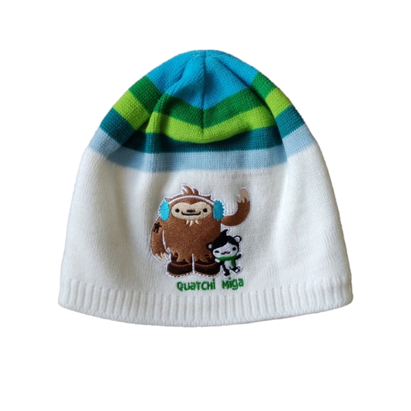 NWT Vancouver 2010 Olympics Quachi and Miga Friends Winter Toque Beanie - Picture 1 of 10